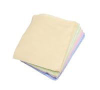 PACKOVE 100 Pièces Lot de Chiffons Microfibre Ultra Doux pour Lunettes et Écrans Nettoyage des Verres Anti-traces Peluches Assortiment Couleurs