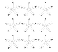 PACKOVE 1000 Pièces Épingles de Sûreté Petites, Épingles à Nourrice, Acier Inoxydable, Argenté, 28mm, pour Tissu et Vêtements, pour Bâtir Couture et Loisirs Créatifs