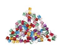 PACKOVE 100pièces Décorations Pour Dreadlocks Breloques Pour Cheveux Tressés Accessoires Pour Cheveux Anneaux Forme De Couronne Manchettes Pour Bijoux Pour Tresses Décorations Pour Accesso