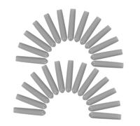 PACKOVE 100pièces Housse de Réparation pour Panier de Lave-vaisselle Embouts de Fixation pour Picots Accessoire de Protection pour Panier de Lave-vaisselle