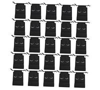 PACKOVE 100pièces Trousse De Toilette à Cordon Coulissant Trousse De Maquillage De Voyage Compacte Sac De Soins Personnels Simple Et Portable