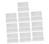 PACKOVE 10pièces De Rangement Lame Rasoir Distributeur De Lames Capacité Importante Étui Collecteur Sécuritaire pour Barbiers Et Utilisation Professionnelle