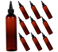 PACKOVE 10pièces Flacons à Lotion Pour Voyage Bouteilles De Shampoing Rechargeables Flacons Vides Pour Lotions Distributeur De Shampoing Contenant De Voyage Pour Produits De Soin