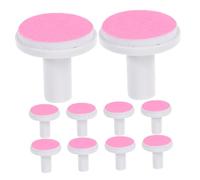 PACKOVE 10pièces Lot De Pour Coupe-ongles Embouts De Rechange Pour Têtes De Meulage Électriques De Recharges Pour Tondeuses à Ongles
