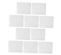 PACKOVE 10pièces Moules Pour Masques De Boue Plateaux Plastique Pour Machines à Masques Moules Pour Aux Algues Et Au Collagène Réutilisables Et Faciles à Nettoyer