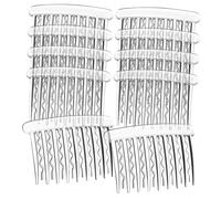 PACKOVE 10pièces Peignes à Cheveux Accessoires Pour Chignon Et De Mariée Peignes Latéraux Français Pour Et Maintien Fixation De De Mariée Et Styles Quotidiens