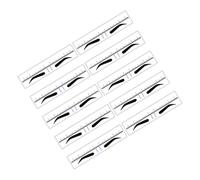 PACKOVE 10pièces Règle à Sourcils Plastique Pochoir à Sourcils Modèle De Guide Outil De Maquillage Lot De Règles