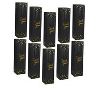 PACKOVE 12 Pièces de vin Pochette Bouteille de vin d'emballage de Bouteilles à Main vin Rouge Porte-Bouteille Papier Kraft