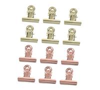PACKOVE 12 Pièces Pince à Ongles pour Extensions Ongles Pinces de Maintien pour Gel Poly pour Nail Art