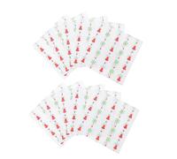PACKOVE 120pièces Serviettes De Noël Jetables Serviettes De Table Papier à Thème Cloche Pour Dîner De Noël