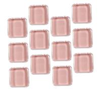 PACKOVE 12pièces Boîte De Rangement Faux Ongles Press Organiseur Compact Et Portable Présentoir Nail Art Protection Et Organisation Pratique Pour Ongles Artificiels