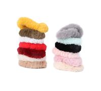 PACKOVE 13pièces Élastiques à Cheveux Peluche Pour Queue De Cheval Corde à Cheveux Extensible Pour Femmes Et Filles