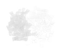 PACKOVE 144 Pièces Nail Color Display Tips Reusable Detachable Full Cover Artificial Nail Art Practice Sticks For DIY Training And Color Sample Presentation