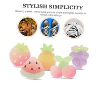 PACKOVE 15 Pièces Clips de Chaussures Forme de Fruits Amovibles Accessoires DIY pour Baskets Garçon Fille Décorations Colorées et Faciles à Installer