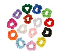 PACKOVE 15 pièces Élastiques Velours Colorés pour Cheveux Accessoires de Mode Confortables