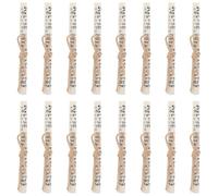 PACKOVE 16 Rouleaux de Mezouza Casher en Papier Hébreu pour Porte - Décoration Religieuse Juive de Maison avec Bénédictions Bibliques - Rouleaux de Bénédiction Traditionnels pour