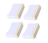 PACKOVE 160 Pièces Disques Démaquillants Arc Forme pour Cils Lingettes de Nettoyage Cosmétiques Pratiques pour Retrait de Faux Cils et Crème à Accessoires de Beauté pour Salon et Usage