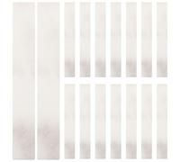PACKOVE 18 Pcs Grosse Craie Blanche de Marquage Industriel | Outil Précis, Design Renforcé, Limite les Bavures, Format Large, Usage Chantier et Atelier