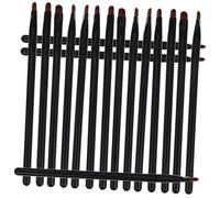 PACKOVE 18pièces Pinceaux de Maquillage pour Eyeliner Correcteur et Fond de Teint Plat Estompeur Sourcils