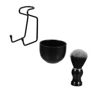 PACKOVE 1ensemble Kit De Rasage Complet Pour Ensemble De Brosse Bol Et Support Accessoires De Toilettage Élégants Et Pour Rasage Confortable