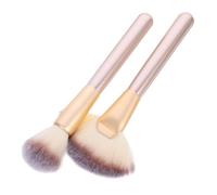 PACKOVE 1ensemble Set De Pinceaux De Maquillage Fan Pour Blush Et Avec Brosse Éventail Et Pinceau à Pour Maquillage Et Élégant