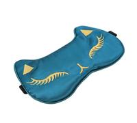 PACKOVE 1pièce Masque De Sommeil Soie Imitation Chat Mignon Ajustable Et Pour Et Apaisant Pour