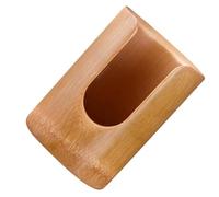 PACKOVE 1pièce Range Tasse Bambou Naturel pour Cérémonie de Thé Contenant Pratique et Organisateur de Tasse Japonais pour Salle de Thé Accessoire de Rangement Élégant et Sain