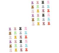 PACKOVE 2 Ensembles Décorations Ongles Résine Charms Manucure Colorés Pour Créations Diy 100 Pièces * 2