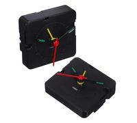 PACKOVE 2 Ensembles Kit de Remplacement de Mécanisme Horloge à Quartz avec Fonction Alarme, Plastique Solide, Mouvement Précis et Son Clair, pour Horloge Murale Bureau