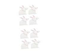 PACKOVE 2 Ensembles Tissu De Lapin Enfants Petit Serviettes De Fête Serviette En Papier Lapin Serviette En Papier De Fête Décors De Vaisselle 20 Feuilles*2