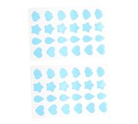 PACKOVE 2 Feuilles Patch Contre L'acné Accessoires Pour Enlever Les Acrochordons Outils De Soins De La Peau Formes De Patchs De Bouton Visage Taupe Supprimer Patch Correctifs Hydrocolloïde
