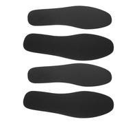 PACKOVE 2 Paires de Semelles Intérieures pour Chaussures de Sécurité Résistantes à Perforation en Acier Manganèse Noires, Confortables et Adaptées aux Longues Heures de Travail