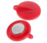 PACKOVE 2 Pièces Accessoire D’arrêt D’Urgence Magnétique Rond | Bouton de Sécurité, Installation Simple et Réutilisable, Format Portable, Usage Commercial et Salle de Sport