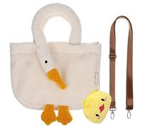 PACKOVE 2 Pièces bandoulière tête Basse d'oie à clés Poussin dépaule à bandoulière Portable Photo bandouliere à Main bandoulière Sacs à Main Femme