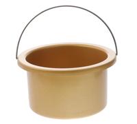 PACKOVE 2 Pièces Conteneur de Fusion de Cire Pot Intérieur Non Adhésif pour Épilateur Réchauffeur Aluminium Compatible avec Salons et Diy Couleur Aléatoire