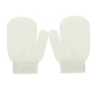 PACKOVE 2 Pièces de bain spa exfolier scrubber lavage exfoliants pour la beauté de nettoyage de la peau Gommage en tissu éponge blanche