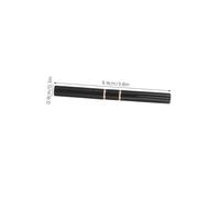 PACKOVE 2 Pièces Double-ended Silicone Lip Brush With Protective Cap Portable Lipstick Applicator Wand For Gloss Liner Concealer Soft Skin-friendly Makeup Tool In