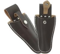 PACKOVE 2 Pièces Étui à Ciseaux en Cuir, Étui pour Ciseaux de Taille, Pu Cuir, Noir, Protection Portable, pour Sécateur à Main, Jardinage et Usage Domestique Couleur Couleur Aléatoire