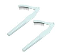 PACKOVE 2 Pièces Lot De Peignes à Cils Pliables Outils De Maquillage Pour Effet Naturel Avec Poignée Ergonomique