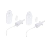 PACKOVE 2 Pièces Nasal Saline Bébés Première Bouteilles De Nettoyage Du Nez Laveurs Nasaux Pour Animaux De Compagnie L'animal De Compagnie Transparent
