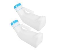 PACKOVE 2 Pièces Urinoir Qui Brille Dans Les Hommes Ont Utilisé Un Pot De Pipi Urinoir Patient Masculin Les Hommes Utilisent L'urinoir Urinoir Masculin Grand Urinoir Blanche Pe
