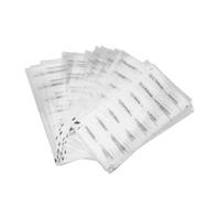 PACKOVE 20 Feuilles Étiquettes Autocollantes Transparentes pour Bouteilles de Voyage de Stickers Cosmétiques pour Salle de Bains pour Organisation et Identification Lors de Vos