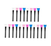 PACKOVE 20 Pièces Brosse à Masque Pinceau Pour Masque En Gelée Brosse Faciale En Silicone En Silicone Visage Applicateur De Soins Peau Plastique
