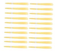 PACKOVE 20 Pièces Earwax Removal Candles With Stopper Large Trumpet Shape For Stable Burning Gentle Heat For Softening And Removing Earwax Professional Ear Cleaning Tool Kit