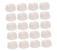 PACKOVE 20 Pièces Mini Pales de Ventilateur pour Sèche-cheveux Plastique Accessoires de Rechange pour Moteur Compatibles avec Divers Modèles pour Réparation et Maintenance Rapide