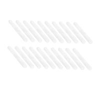 PACKOVE 20 Pièces Pochettes de Protection pour Pinceaux de Maquillage de Accessoires Pratiques Eva Antipoussière et Semi Transparent pour Rangement des Outils Cosmétiques