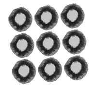 PACKOVE 20 Pièces Réseau De Cheveux De Ballet Filles Couverture Petit Filets à Cheveux Tirnets à Cheveux Gel Chignon Cair Bun Net Filet De Cheveux Filet à Cheveux De Ballet Noir En Tissu