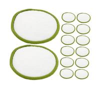 PACKOVE 20 Pièces Tampon Démaquillant Accessoires De Maquillage Démaquillant Réutilisable Rondes De Coton De Maquillage Démaquillant Simple Pour Les Yeux Lavable Bambou Coton