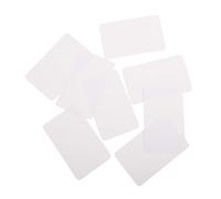 PACKOVE 200 Cartes Postales Vierges Blanches en Papier Compact, Double-face, Faciles à Ranger, pour Étudiants et Lecteurs, pour Graffiti et DIY