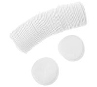 PACKOVE 200 Pièces Démaquillant Rond Réutilisable Trois Couches pour Nettoyage Facial Ultra Doux et Hypoallergénique